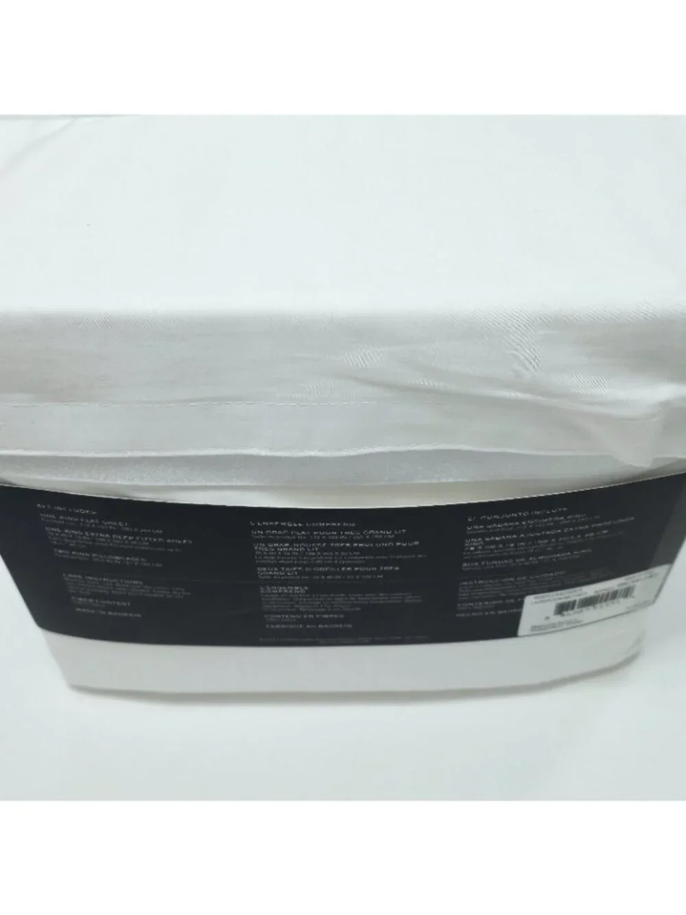 Ralph Lauren KING Dunham Sateen Sheet Set White 100% Cotton 300 TC